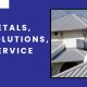 East Lake Metals branding with the message “Quality Metals, Custom Solutions, Reliable Service” promoting the best metal supplier for construction.