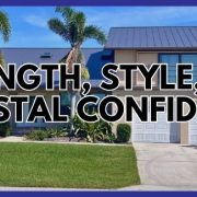 East Lake Metals image highlighting the strength, style, and coastal confidence of Armored Coast roofing.