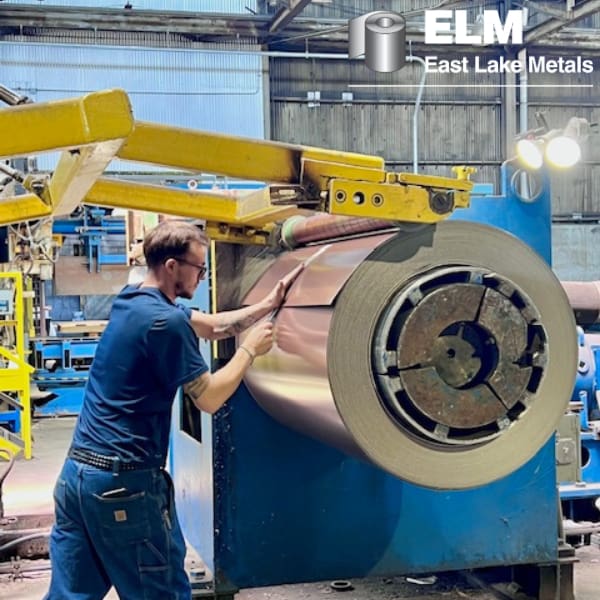 In-house fabrication of PVDF metal roofing