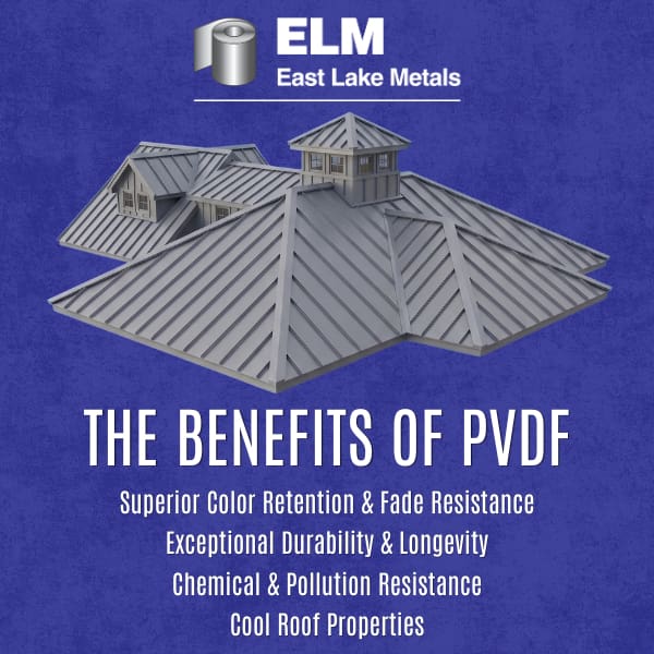Benefits of PVDF metal roofing